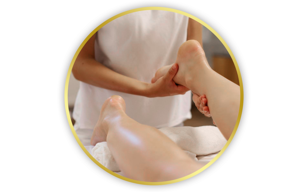 Fuss- und Beinmassage